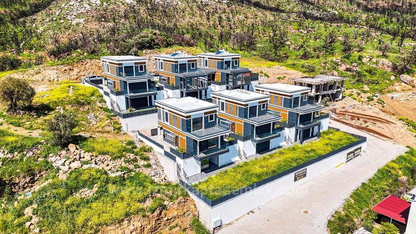 Ultra-Luxus-Villen Mit 3+1 Zimmern Und Vollem Meerblick Im Atatürk-Viertel, Seferihisar, Izmir