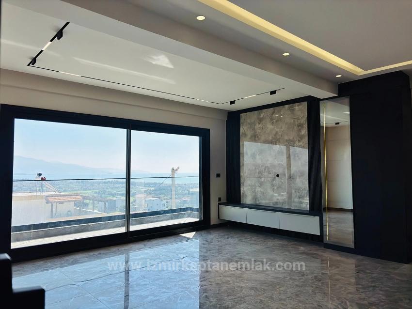 Ultra-Luxus-Villen Mit 3+1 Zimmern Und Vollem Meerblick Im Atatürk-Viertel, Seferihisar, Izmir