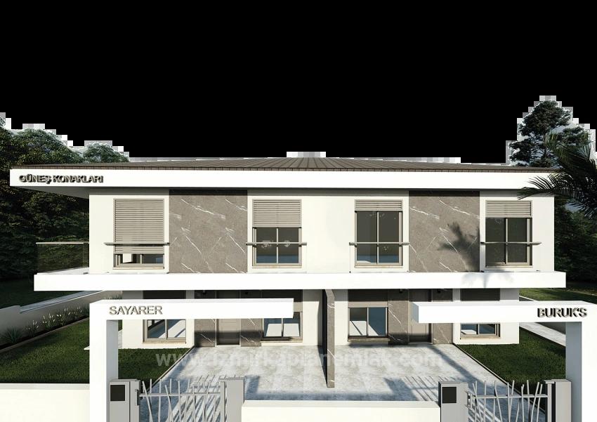 Gelegenheit Zum Kauf Einer 2+1 / 3+1 Villa Von Der Stiftung Im Viertel Çolak İbrahim Bey, Seferihisar, İzmir.