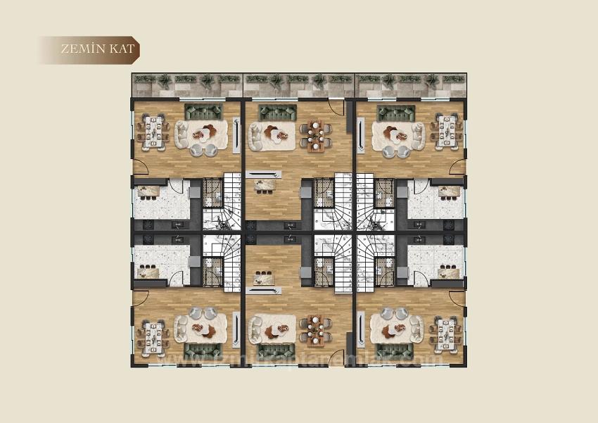 Gelegenheit Zum Kauf Einer 2+1 / 3+1 Villa Von Der Stiftung Im Viertel Çolak İbrahim Bey, Seferihisar, İzmir.