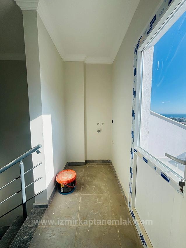 3+1 Villa Mit Meerblick Und Garten Im Viertel Doğanbey Atatürk Zu Verkaufen