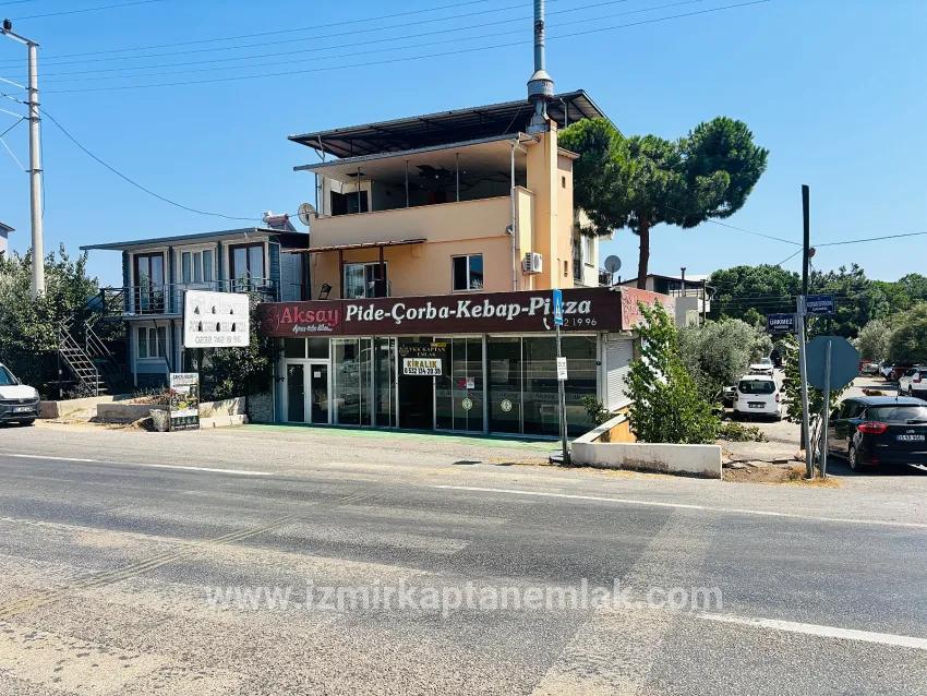 İzmir Seferihisar Bengiler Stadtviertel In der Straße zu vermietende Geschäftslokal