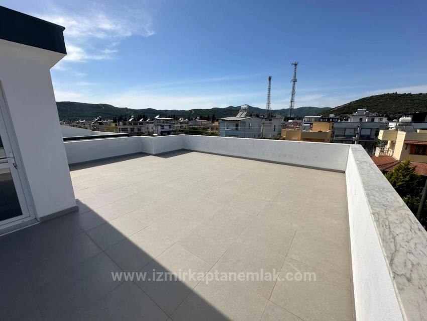 300 M² Große, Freistehende, Brandneue 3+1-Villa Zum Verkauf In İzmir Seferihisar Doğanbey