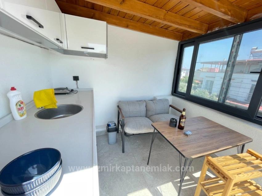 Großzügige 3+1-Zimmer-Villa Mit Parkplatz Und Großem Garten In Seferihisar Doğanbey Zu Verkaufen