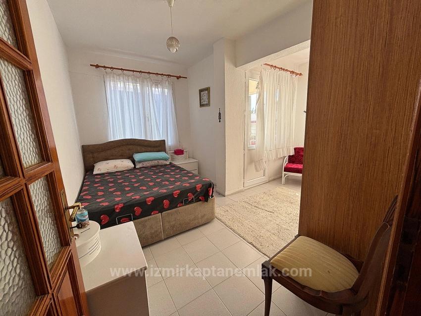 3+1-Zimmer-Villa Mit Garten Zu Vermieten, 50 Meter Vom Strand In Seferihisar Doğanbey