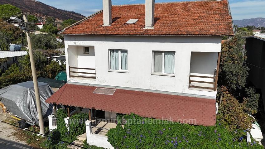 3+1-Zimmer-Villa Mit Garten Zu Vermieten, 50 Meter Vom Strand In Seferihisar Doğanbey