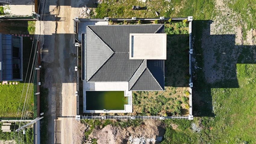 Freistehende Maisonette-Einzelvilla Mit Pool Im Stadtteil Düzce, Seferihisar, İzmir