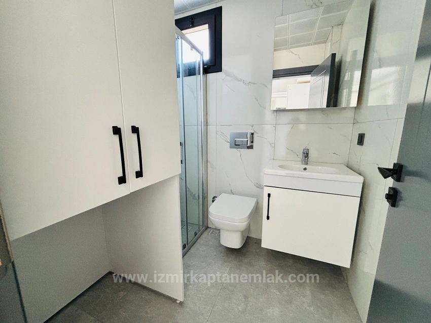 1+1-Zimmer Appartement Zu verkaufen in Payamlı Bz. Seferihisar Doğanbey - 55 m²