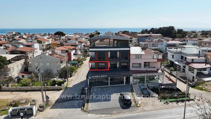 1+1-Zimmer Appartement Zu verkaufen in Payamlı Bz. Seferihisar Doğanbey - 55 m²