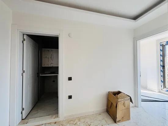İzmir Seferihisar Tepecik Stadtviertel In der Nähe des Meeres mit Meerblick 3+1 zu verkaufende Doppelvilla