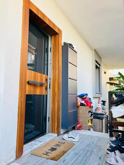In İzmir Seferihisar Payamlı Viertel 400m zum Meer, mit Garten, 3+1, Villa zu verkaufen