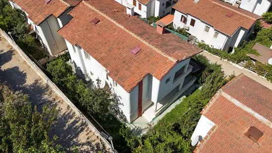 İzmir Seferihisar Im Viertel Atatürk mit Meerblick 2+1 Villa zu verkaufen