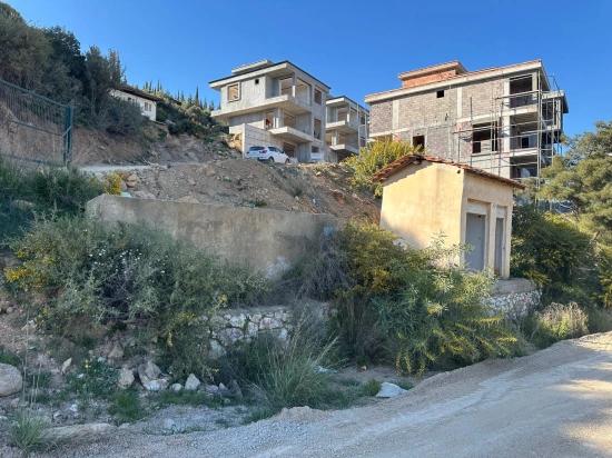300 M2 Großes Grundstück Mit Meerblick Im Viertel İzmir Seferihisar Atatürk