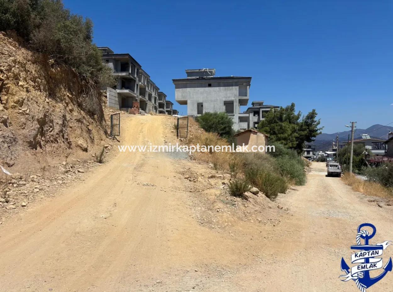 Doğanbeyde Sea City View Semi-Villen Zoniertes Grundstück Zum Verkauf