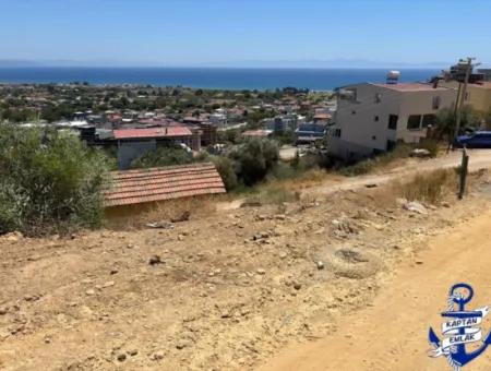 Doğanbeyde Sea City View Semi-Villen Zoniertes Grundstück Zum Verkauf