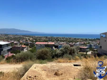 Doğanbeyde Sea City View Semi-Villen Zoniertes Grundstück Zum Verkauf