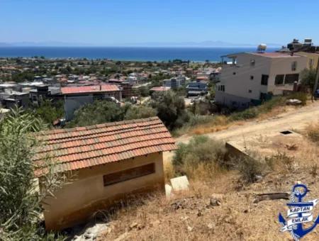 Doğanbeyde Sea City View Semi-Villen Zoniertes Grundstück Zum Verkauf