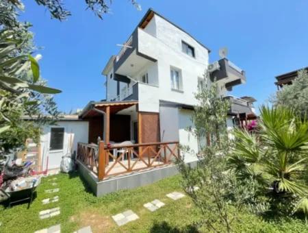 Geräumige 3 1 Villa Zum Verkauf Mit Parkplatz Und Großem Garten In Doganbey