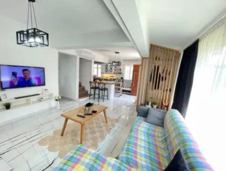 Geräumige 3 1 Villa Zum Verkauf Mit Parkplatz Und Großem Garten In Doganbey