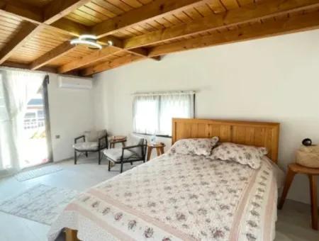 Geräumige 3 1 Villa Zum Verkauf Mit Parkplatz Und Großem Garten In Doganbey
