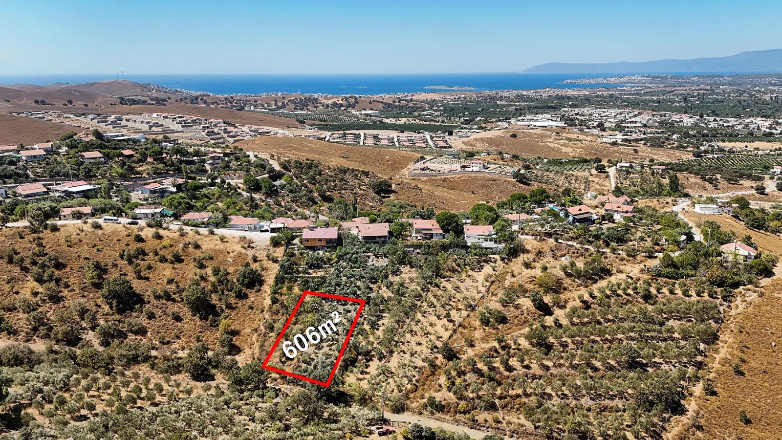 İzmir Seferihisar Tepecik Neighbourhood 606 m² Land for Sale