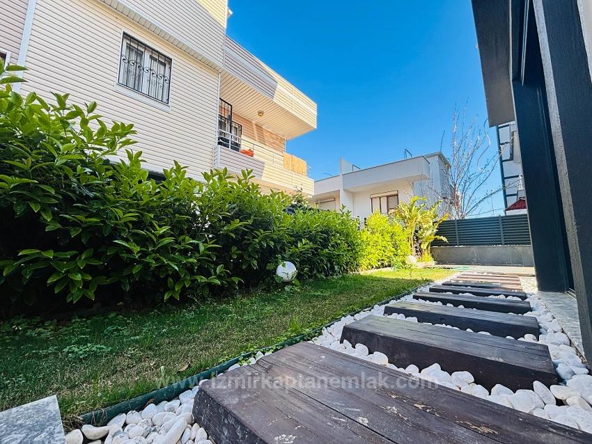 3+1 Detached House With Smart Home System And Pool, 100M From The Sea In Gümüldür Neighborhood, Menderes, İzmir.