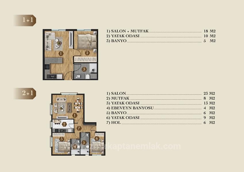 Opportunity For 1+1 / 2+1 Apartments From The Foundation In Çolak İbrahim Bey Neighborhood, Seferihisar, İzmir.