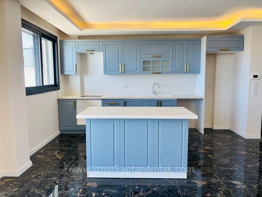 Sea View, 5+1 Detached Triplex Summer Villa With Pool In Akarca, Seferihisar, İzmir