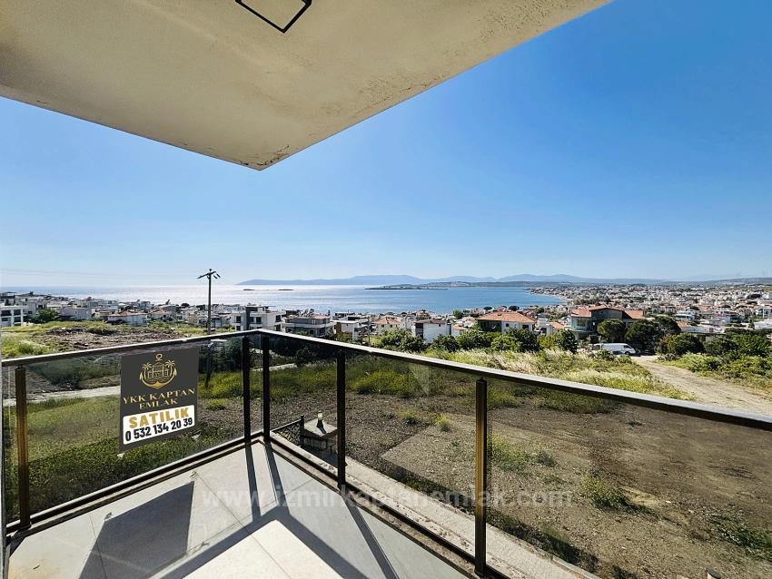 Sea View, 5+1 Detached Triplex Summer Villa With Pool In Akarca, Seferihisar, İzmir