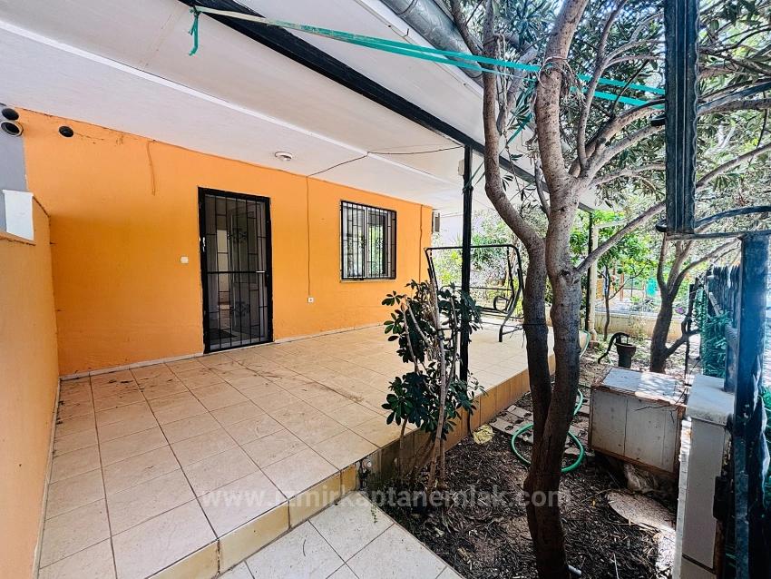 Ground Floor 1+1 Apartment For Sale In Bengiler Neighborhood, Seferihisar, Izmir, Facing The Sea.
