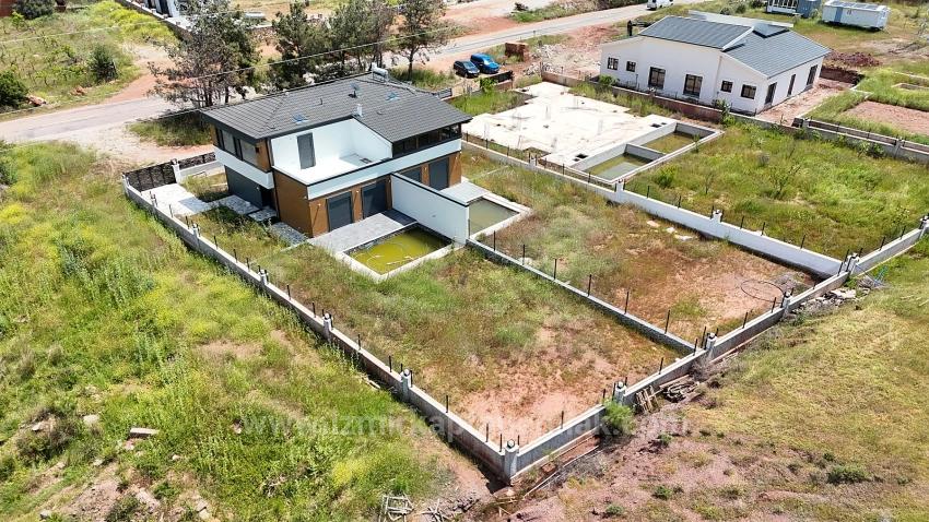 3+2 Ultra Luxury Semi-Detached Villa With Pool For Sale In Kavakdere Neighborhood, Seferihisar, Izmir