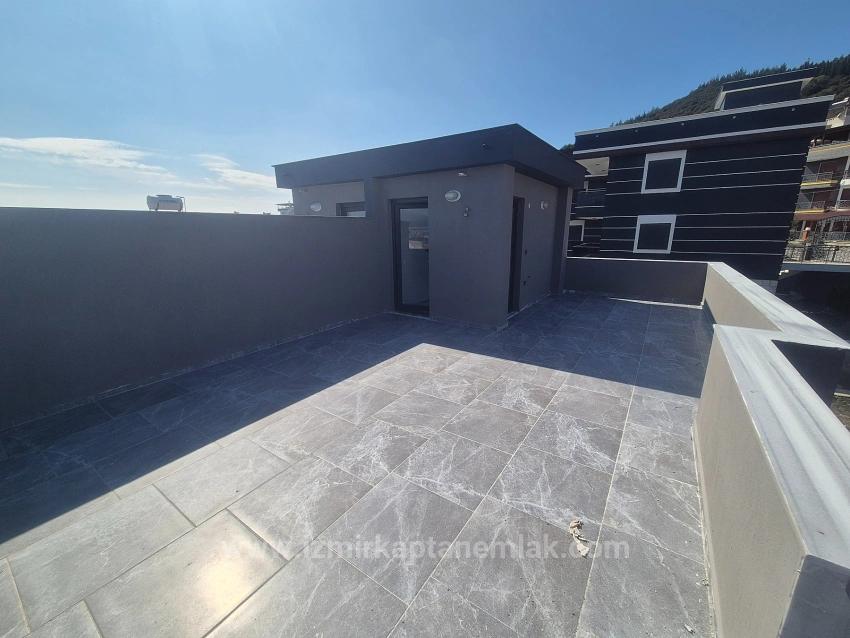 Brand New 2+1 Villa For Sale In Doğanbey With Sea View And Parking