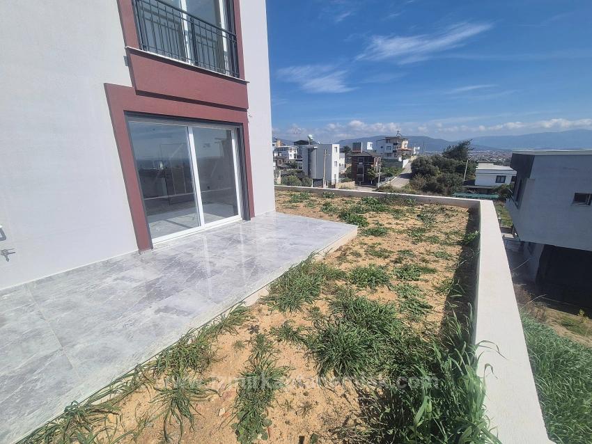 3+1 Villa For Sale With Sea View And Garden In Doğanbey Atatürk Neighborhood