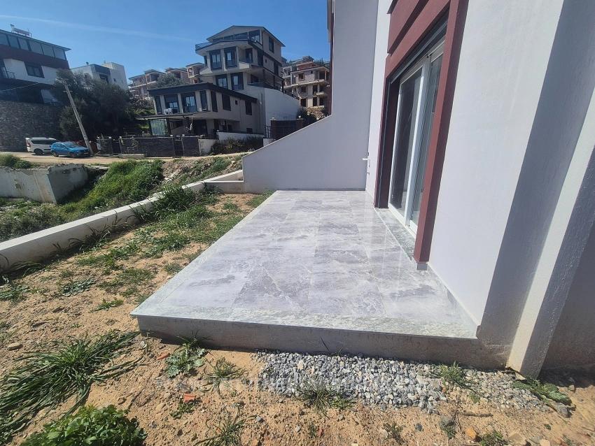 3+1 Villa For Sale With Sea View And Garden In Doğanbey Atatürk Neighborhood