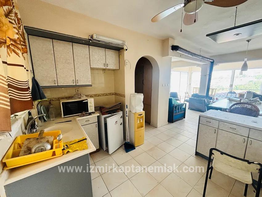 İzmir Seferihisar Tepecik Sunny City Site In full sea view 4+2 for sale villa