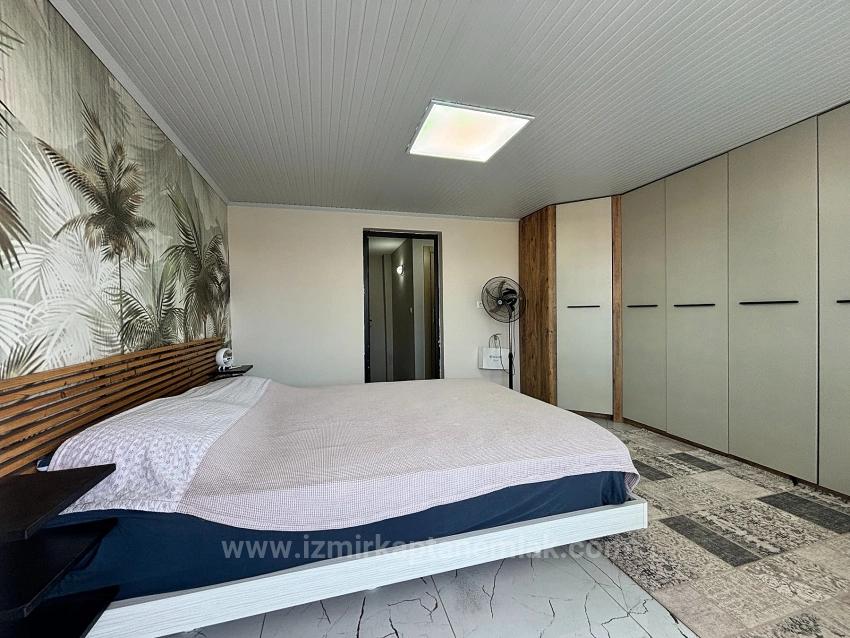 Spacious 3+1 Villa For Sale In Seferihisar Payamlı, 500 M From The Beach