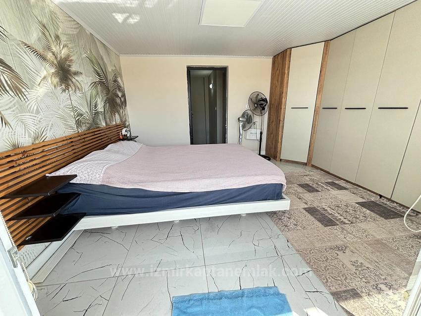 Spacious 3+1 Villa For Sale In Seferihisar Payamlı, 500 M From The Beach