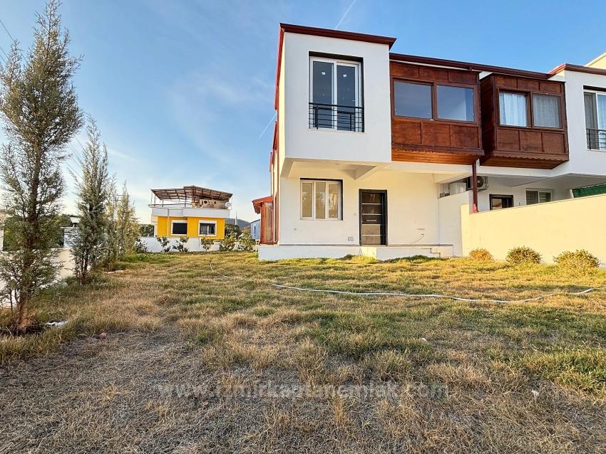 Brand New 3+1 Villa For Sale With A Large Garden In Seferihisar Payamlı Village