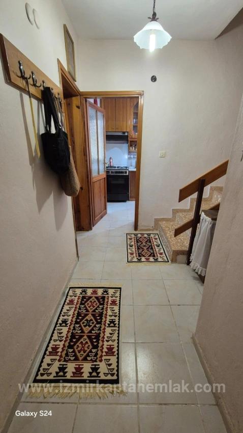 4+1 Villa With Garden For Rent On Havacılar Beach In Doğanbey, Seferihisar