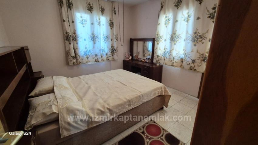 4+1 Villa With Garden For Rent On Havacılar Beach In Doğanbey, Seferihisar