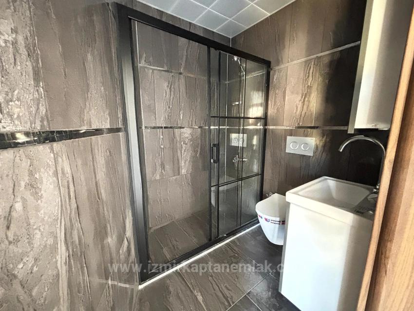 Brand New 4+1 Triplex For Sale In Menderes Özdere, 50 M From The Beach With A Large Garden