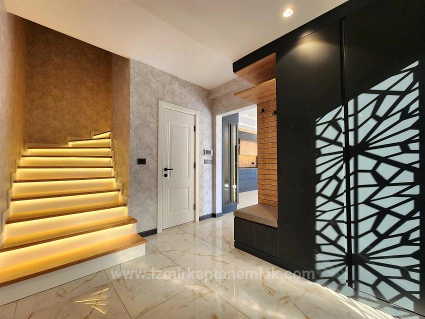 Ultra Luxury 3+1 Villa With Large Garden For Sale In Izmir Seferihisar Camikebir