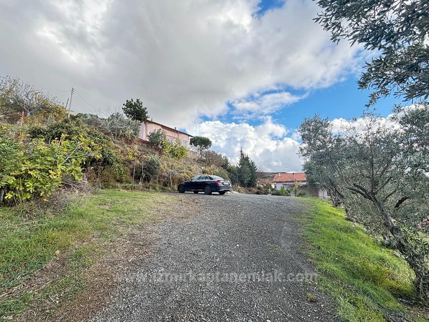  2+1 Detached Villa With Sea View In Izmir Seferihisar Tepecik District