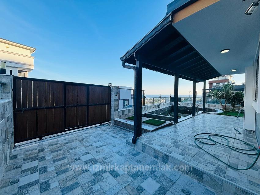 Opportunity!!! Furnished 4+2 Villa With Sea View And Pool