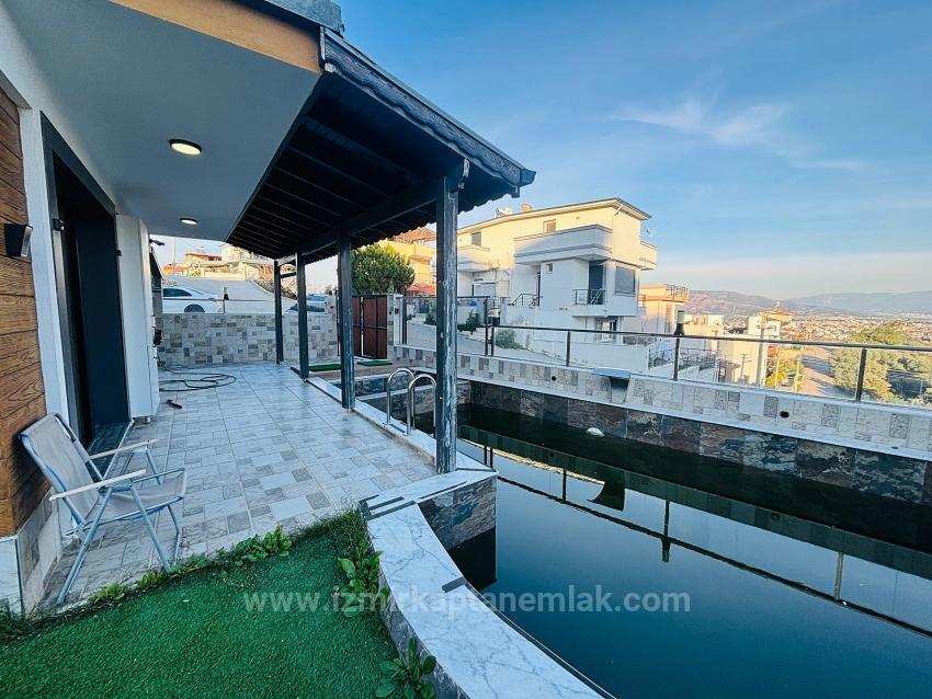 Opportunity!!! Furnished 4+2 Villa With Sea View And Pool