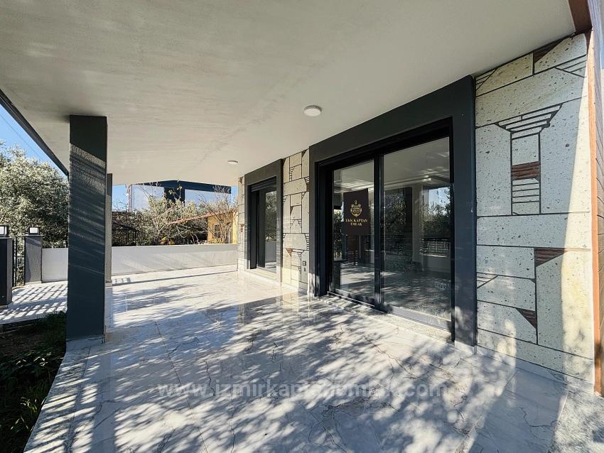 3+1 Detached Duplex Villa With En-Suite Bathroom In Payamlı Neighborhood, Seferihisar, Izmir