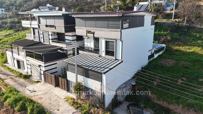 Fully Furnished 3+1 Villa With Pool For Sale In Cumhuriyet Mahallesi, Seferihisar, İzmir.