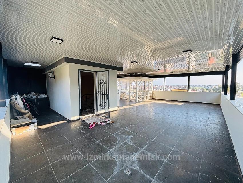 3+1 Villa With Pool For Sale In Izmir Seferihisar Cumhuriyet District