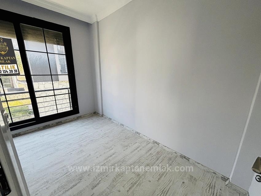 Sea View, Natural Gas Heated, 3+1 Semi-Detached Summer Villa In Akarca, Seferihisar, Izmir