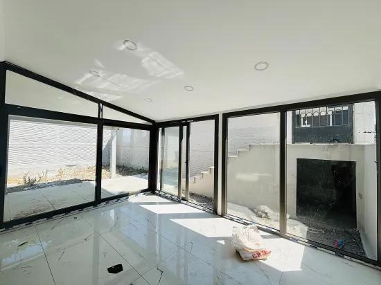 İzmir Seferihisar Tepecik Neighbourhood has a sea view 3+1 for sale Twin villa